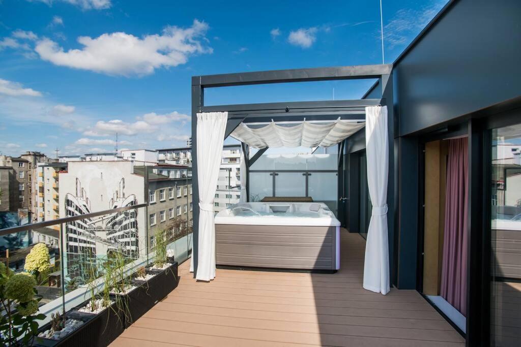 Luksusowy Penthouse Z Jacuzzi I Widokiem Na Morze Apartment Гдиня Екстериор снимка